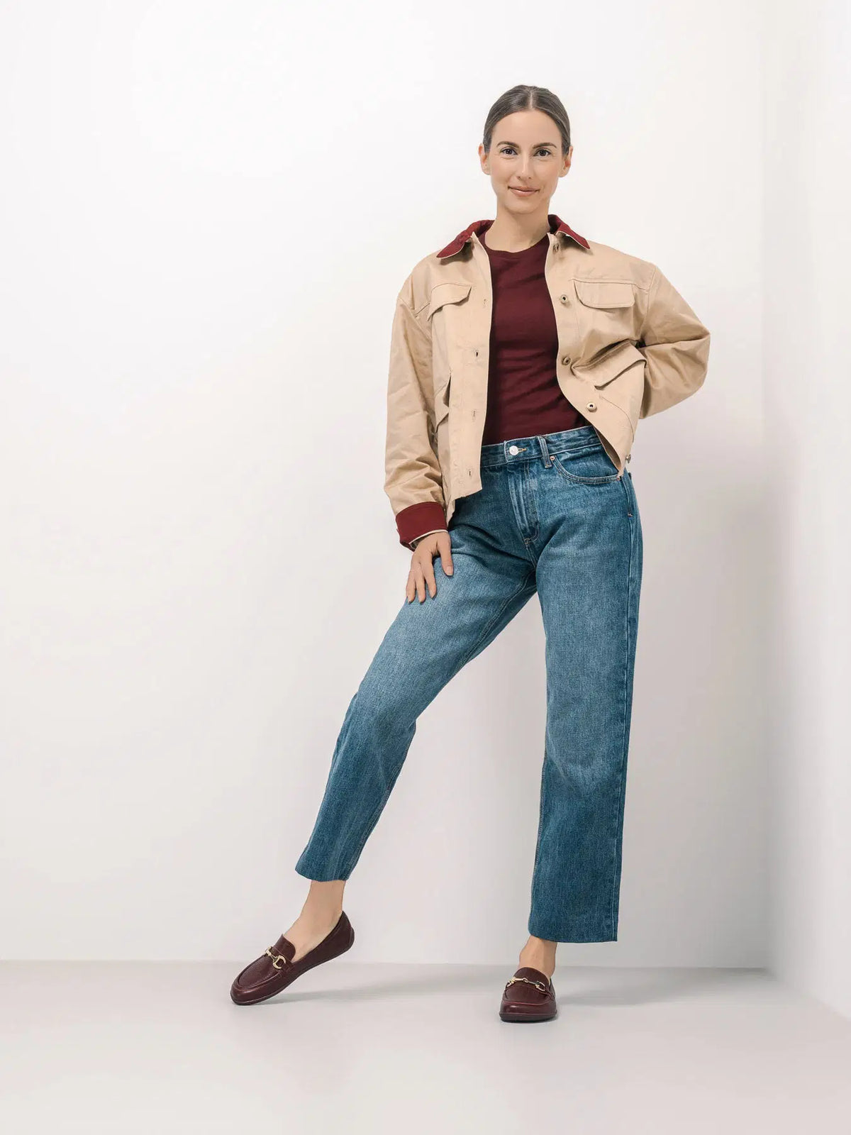 Barefoot Moccasins Be Lenka Divella - Burgundy - BarefootHub - UK Barefoot Shoes