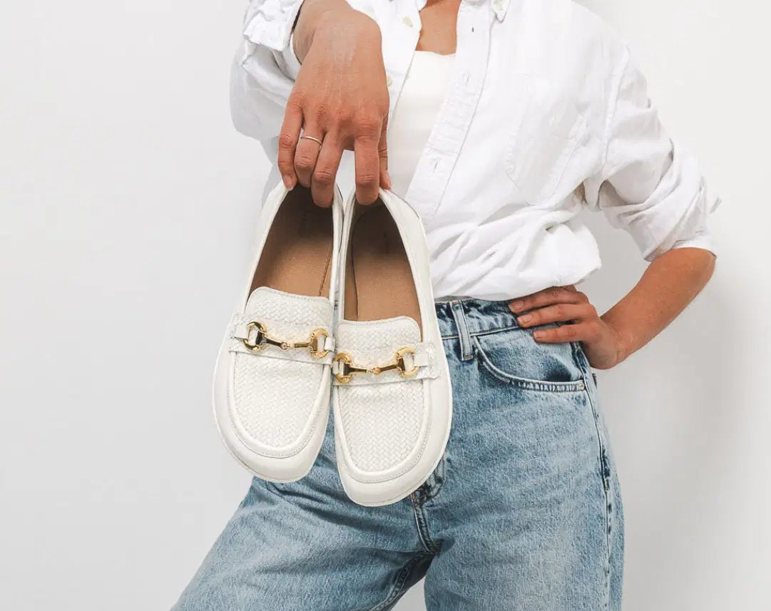 Barefoot Moccasins Be Lenka Divella - Off - White - BarefootHub - UK Barefoot Shoes