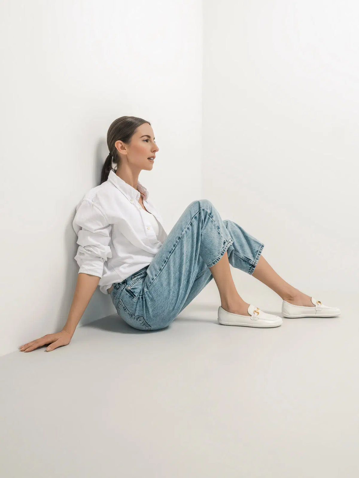 Barefoot Moccasins Be Lenka Divella - Off - White - BarefootHub - UK Barefoot Shoes