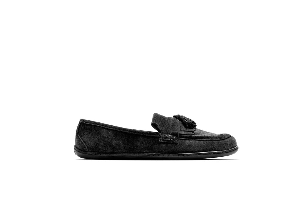 Barefoot Moccasins Be Lenka Fiorela - Black - BarefootHub - UK Barefoot Shoes