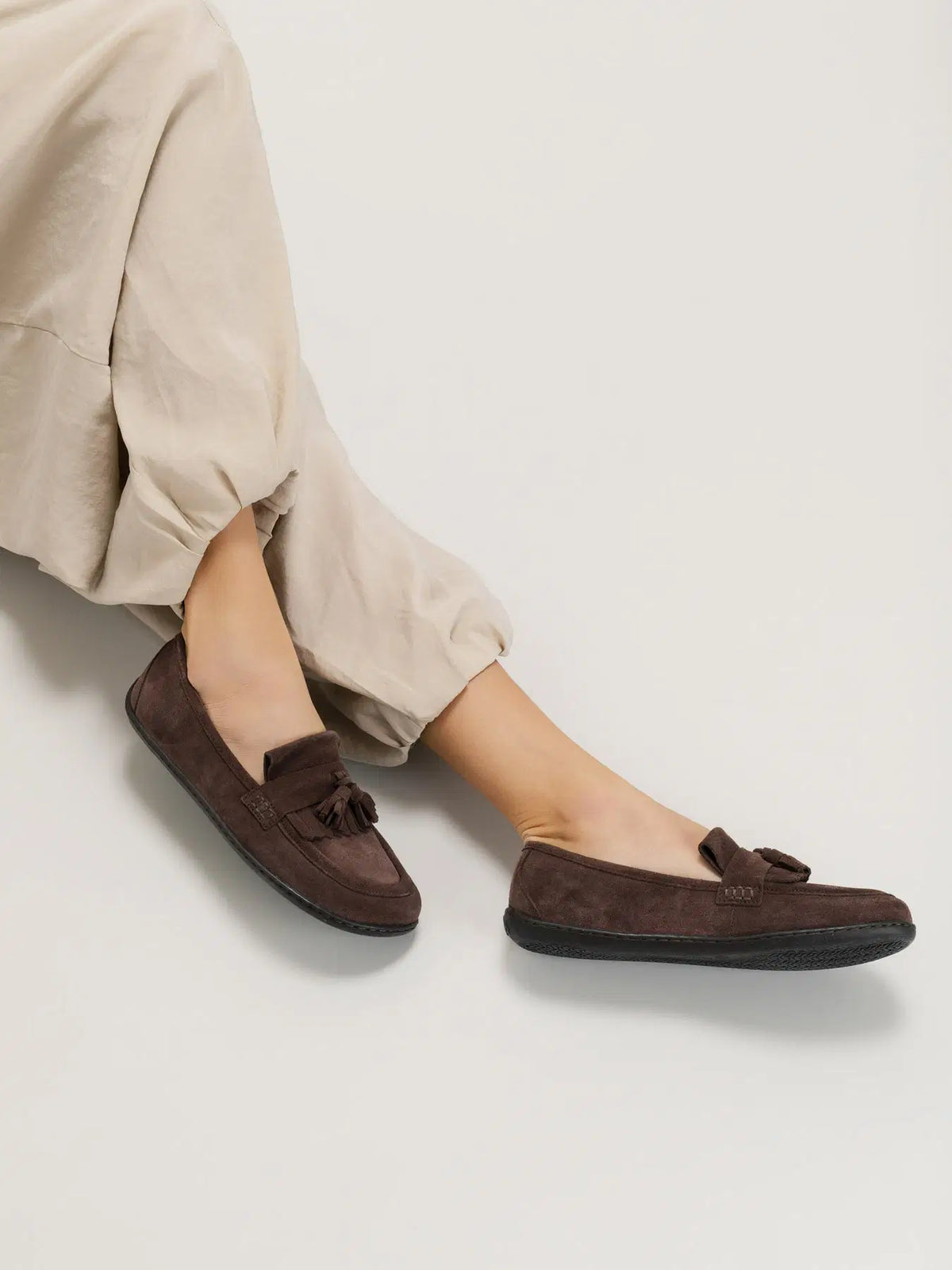 Barefoot Moccasins Be Lenka Fiorela - Chocolate - BarefootHub - UK Barefoot Shoes