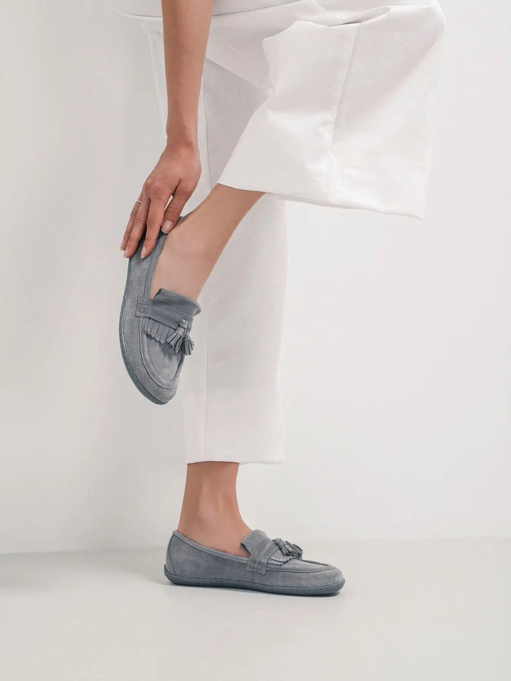 Barefoot Moccasins Be Lenka Fiorela - Grey - BarefootHub - UK Barefoot Shoes