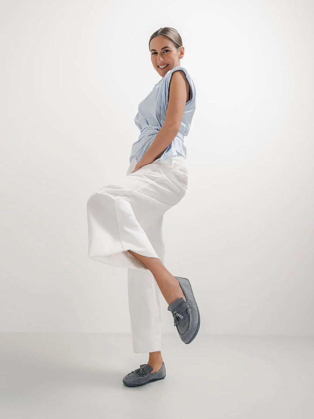 Barefoot Moccasins Be Lenka Fiorela - Grey - BarefootHub - UK Barefoot Shoes