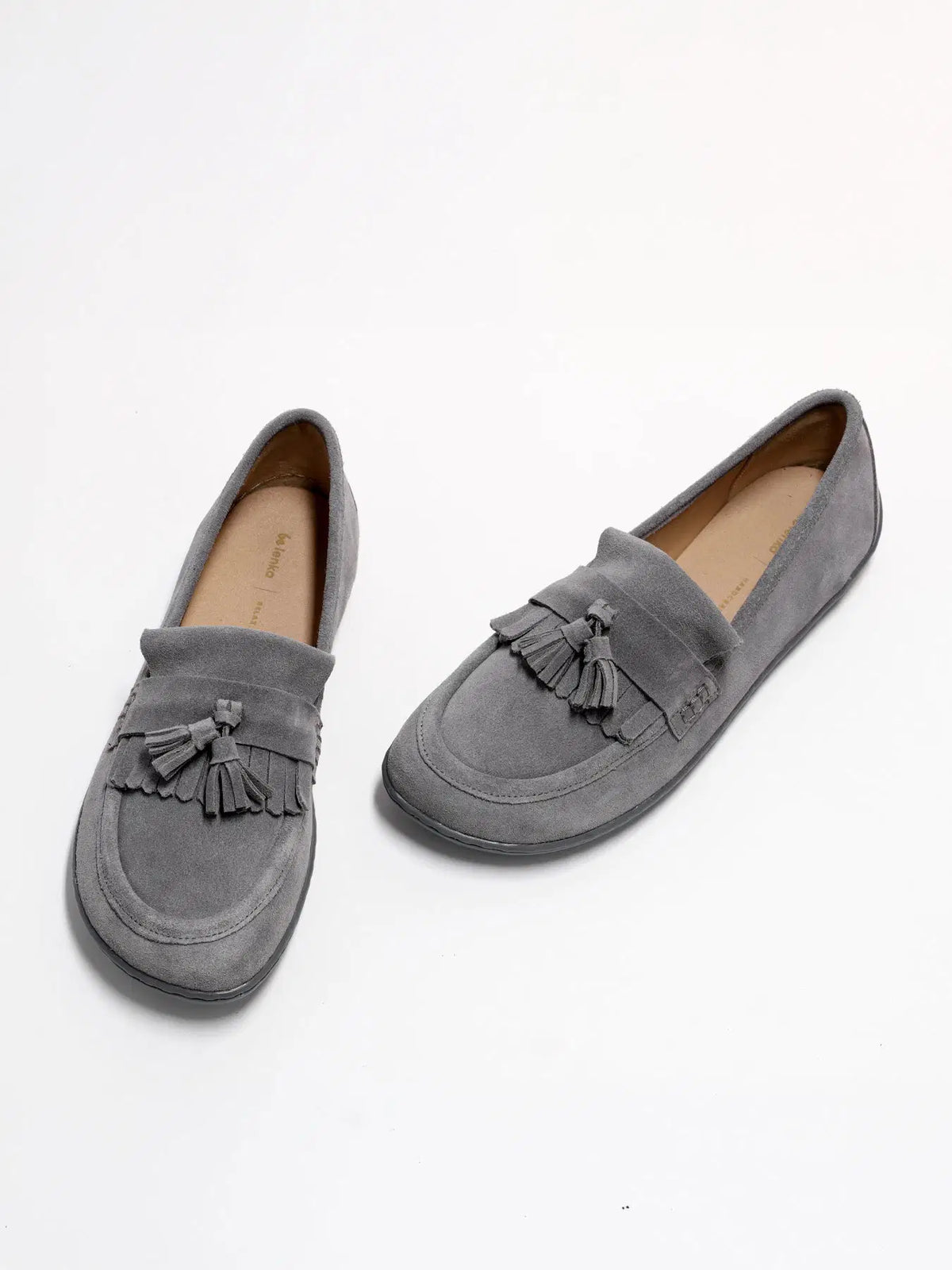 Barefoot Moccasins Be Lenka Fiorela - Grey - BarefootHub - UK Barefoot Shoes