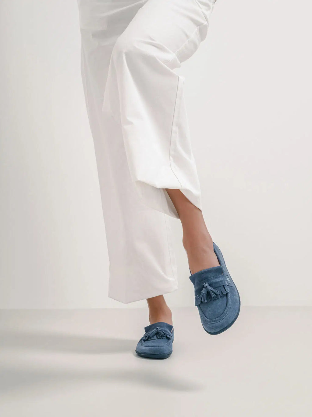 Barefoot Moccasins Be Lenka Fiorela - Soft Blue - BarefootHub - UK Barefoot Shoes