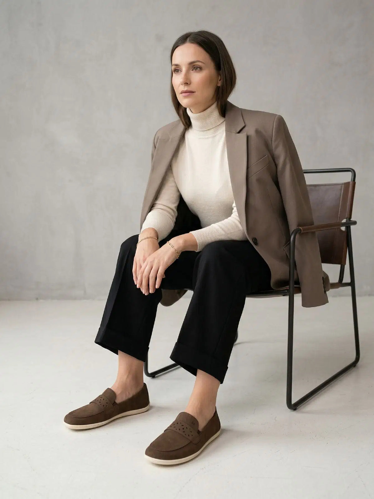Barfuß Mokassins Be Lenka Bianca - Schokoladenbraun