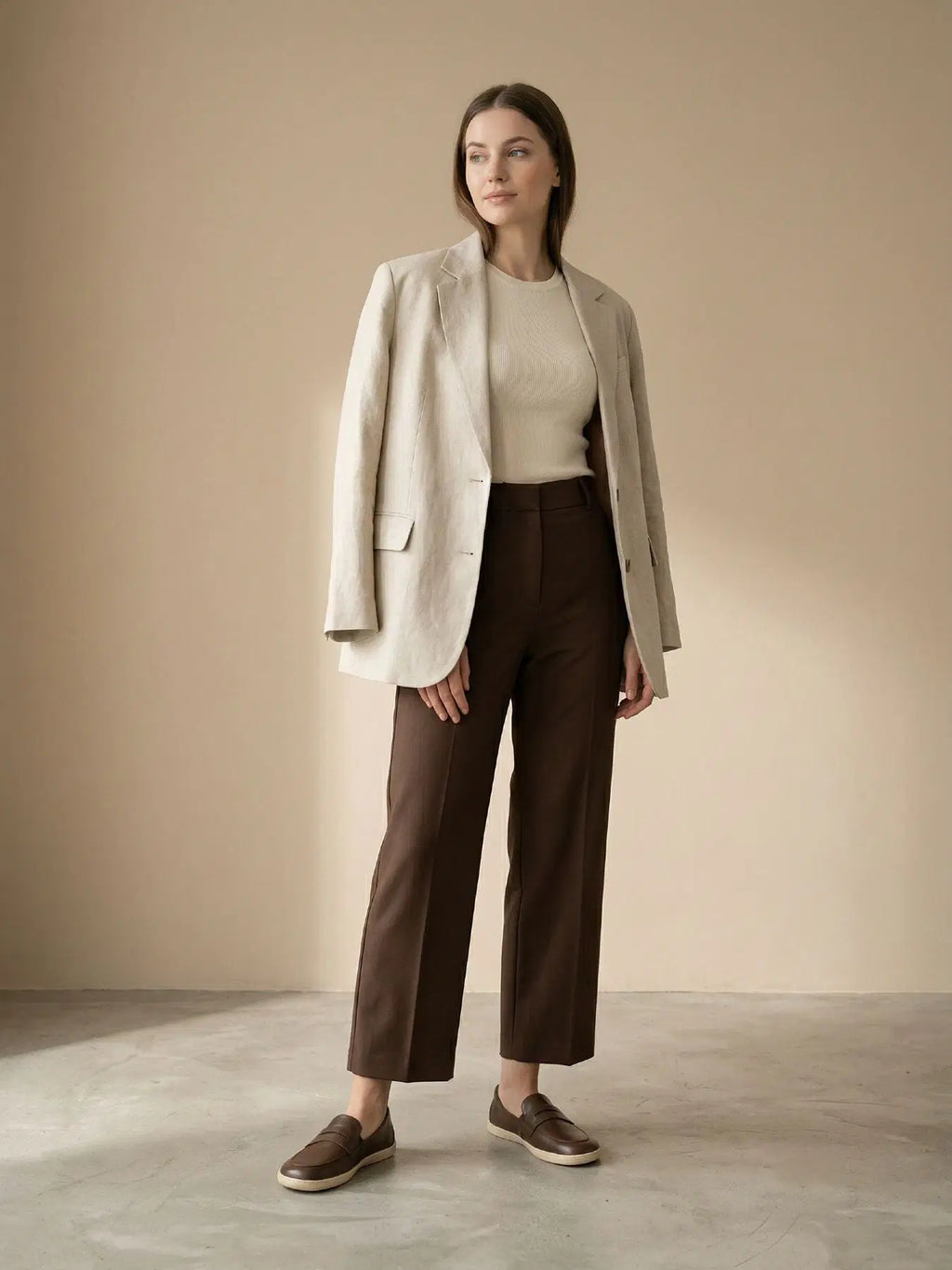 Barefoot Moccasins Be Lenka Buena - Dark Brown & Beige