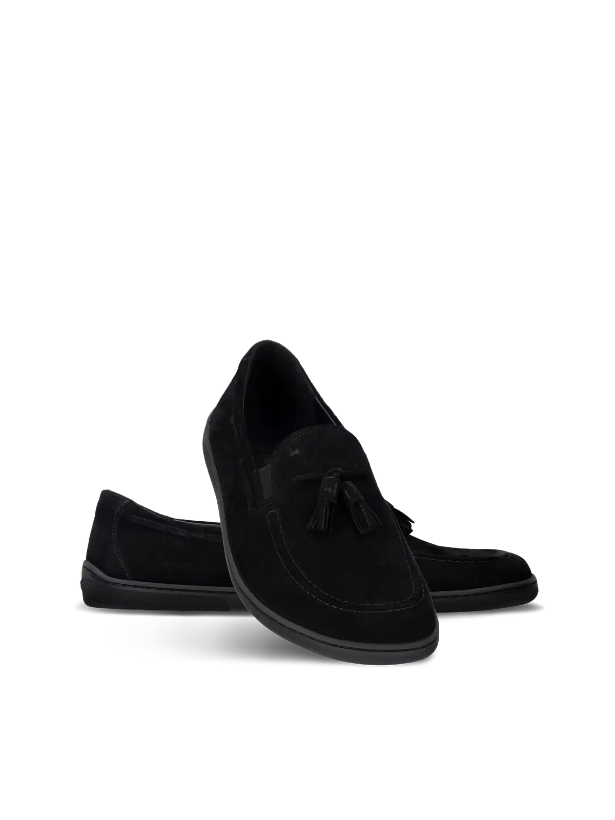 Barefoot Moccasins Be Lenka Portsiders - All Black