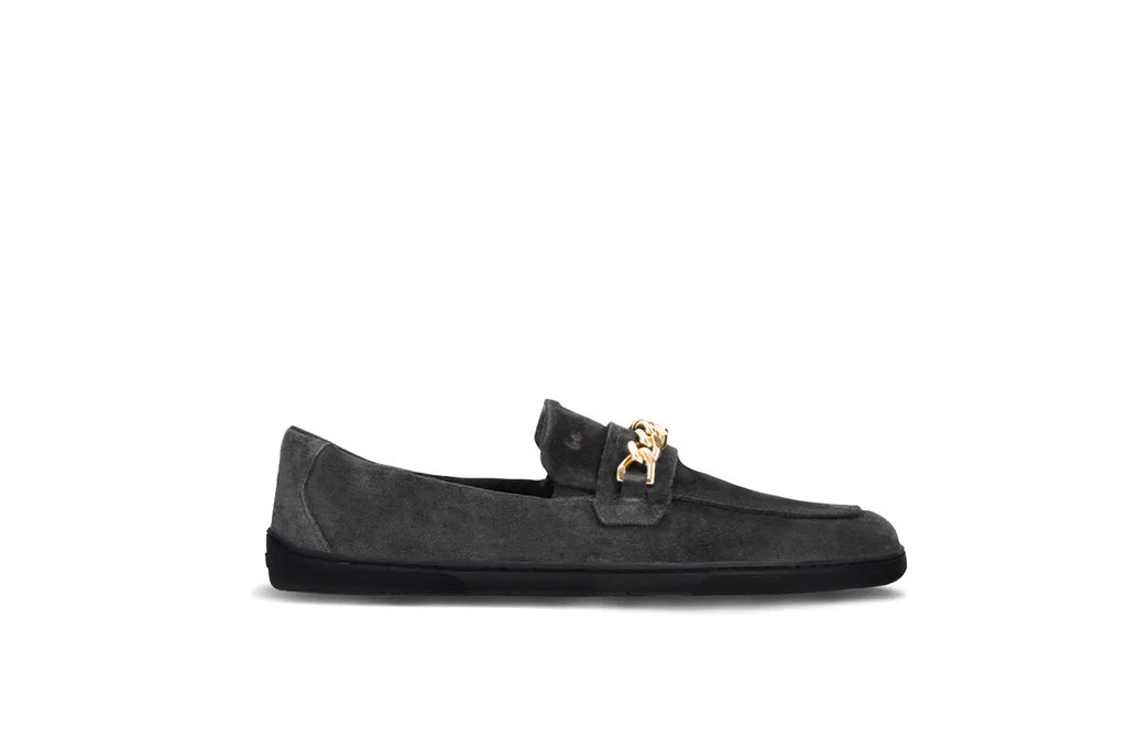 Barefoot Moccasins Be Lenka Prestage - Dark Brown & Gold