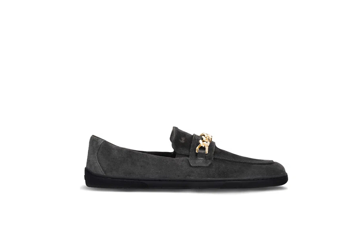 Barefoot Moccasins Be Lenka Prestage - Dark Brown & Gold