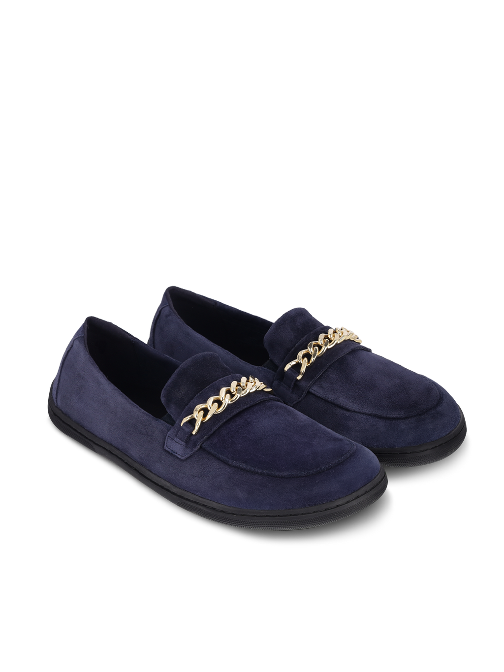 Barfuß Mokassins Be Lenka Prestage - Navy & Gold