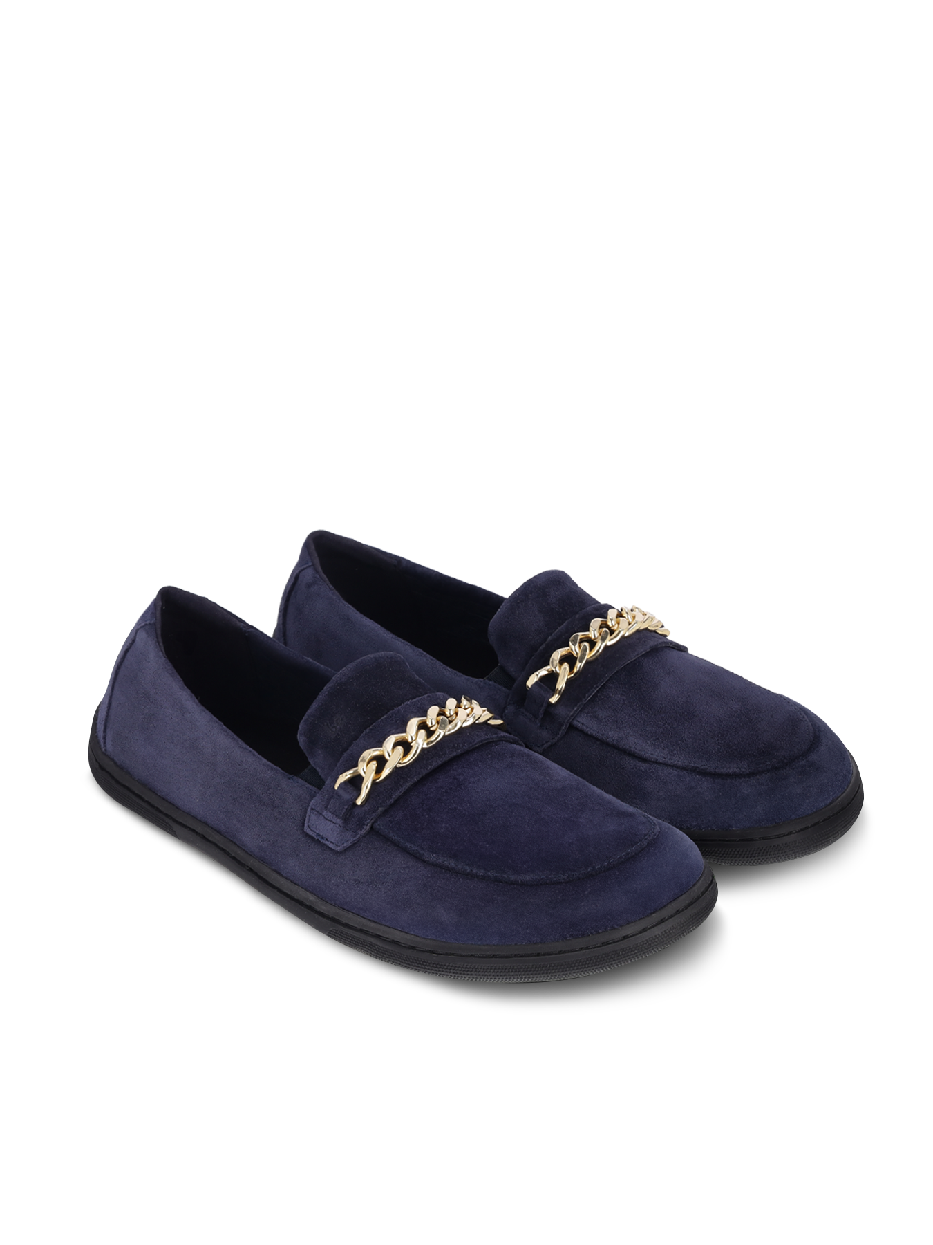 Barfuß Mokassins Be Lenka Prestage - Navy & Gold