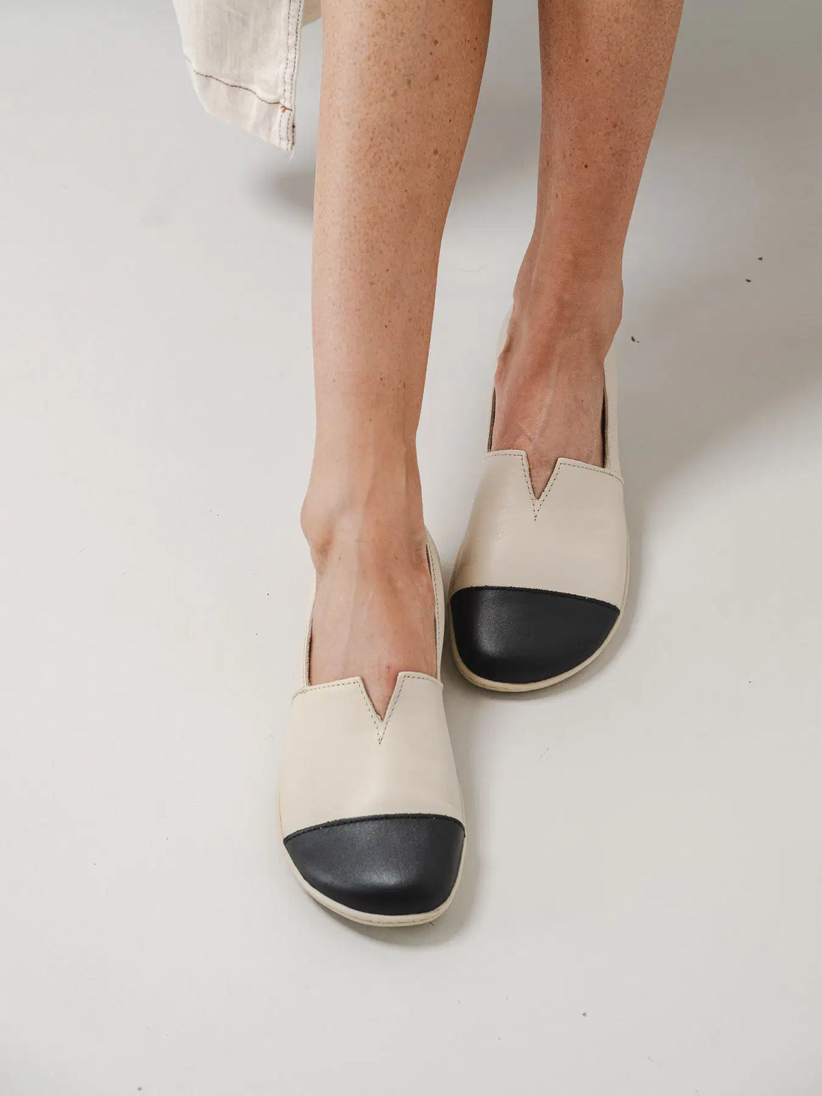 Barefoot Moccasins Be Lenka Rosaluna - Light Beige