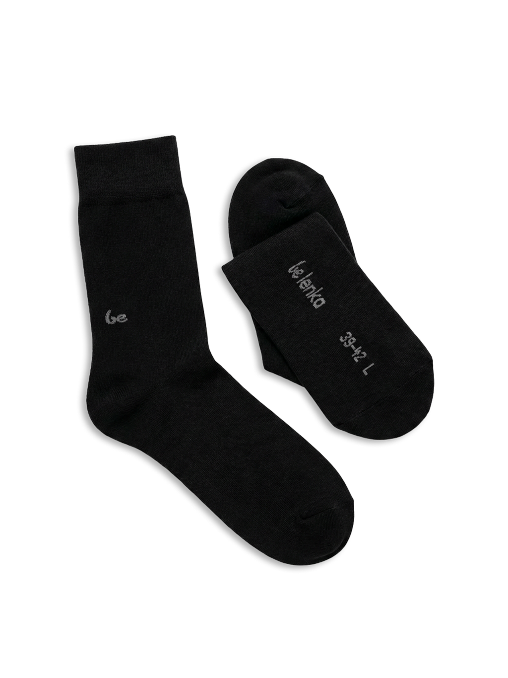 Barfußsocken – Crew – Essentials – Schwarz