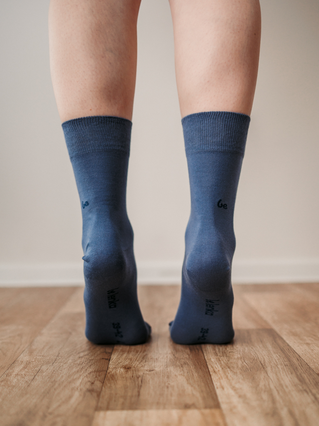 Barfußsocken – Crew – Essentials – Blau