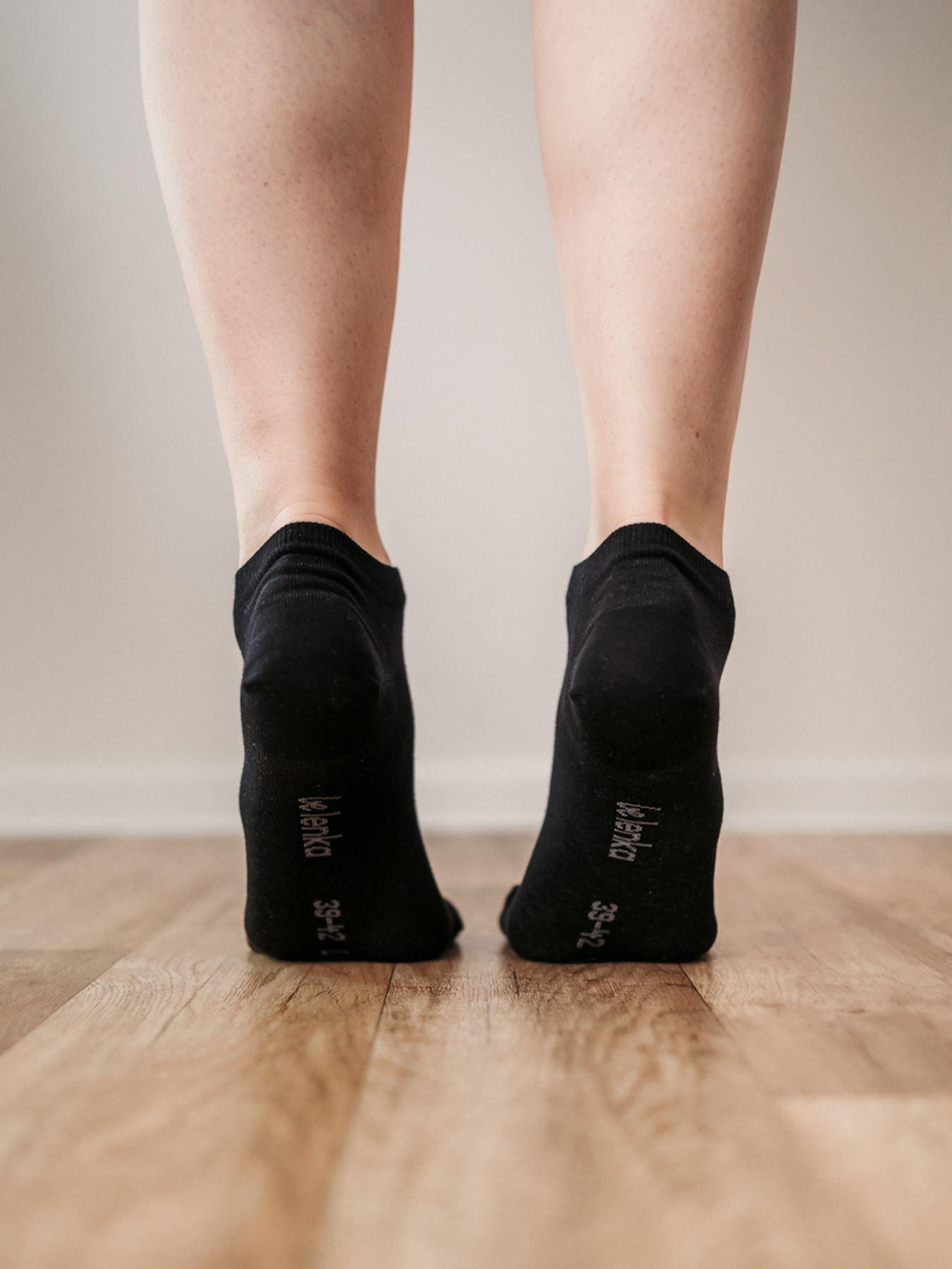 Barfußsocken – Kurz – Basics – Schwarz