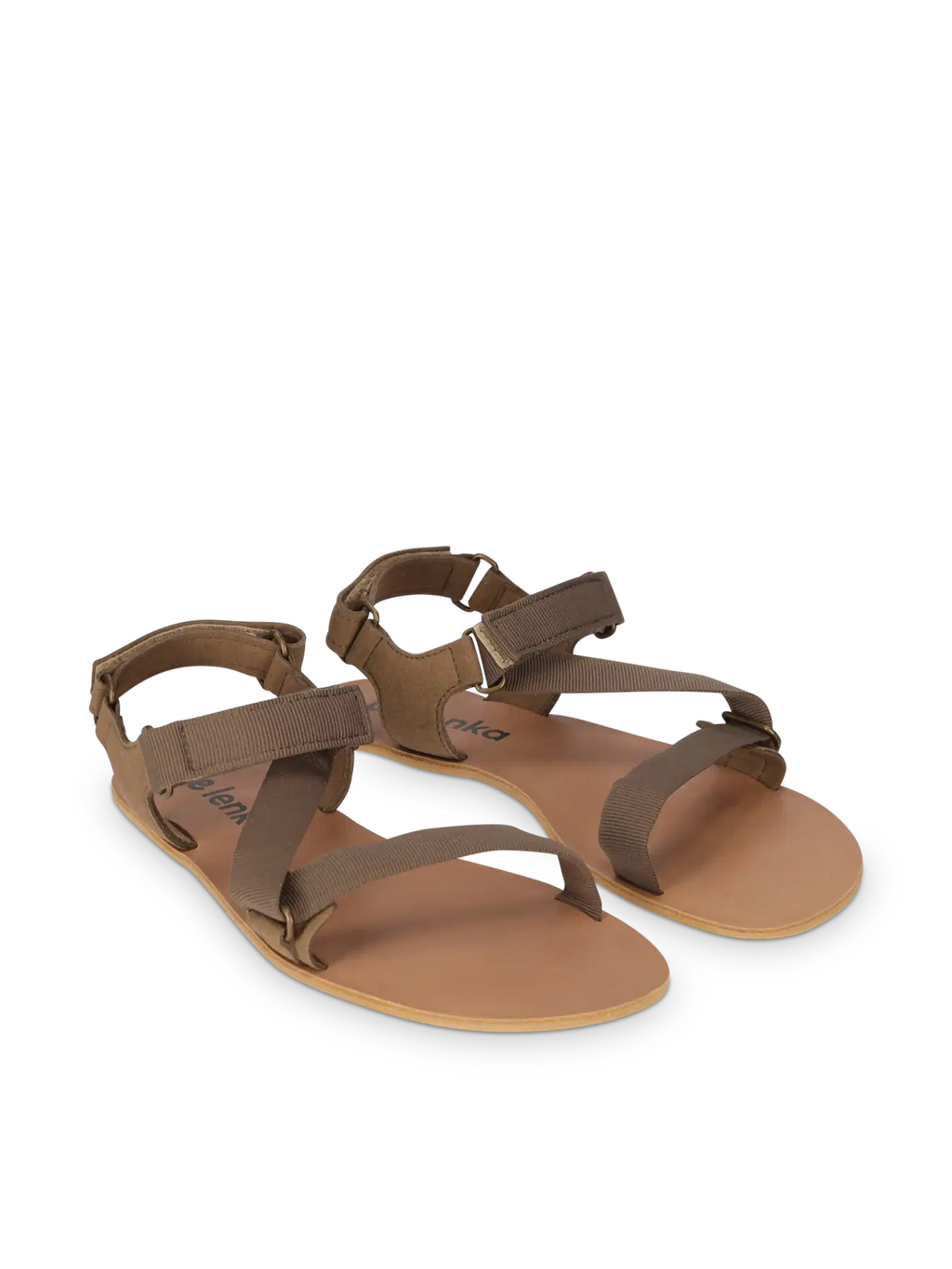 Barfußsandalen - Be Lenka Flexi - Olivgrün