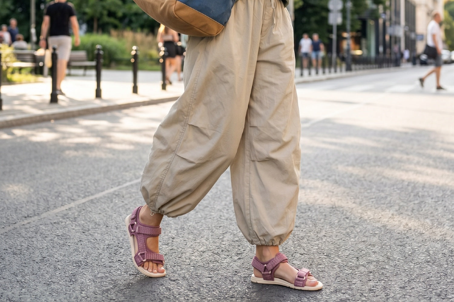 Barefoot Sandals Be Lenka Flow - Dusty Rose