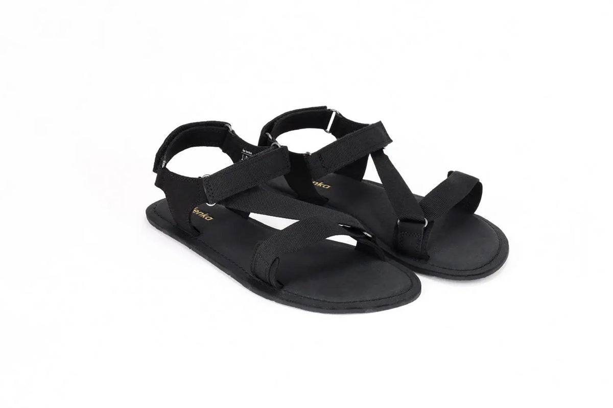 Barefoot Sandals - Be Lenka Flexi 2.0 - Black - BarefootHub - UK Barefoot Shoes