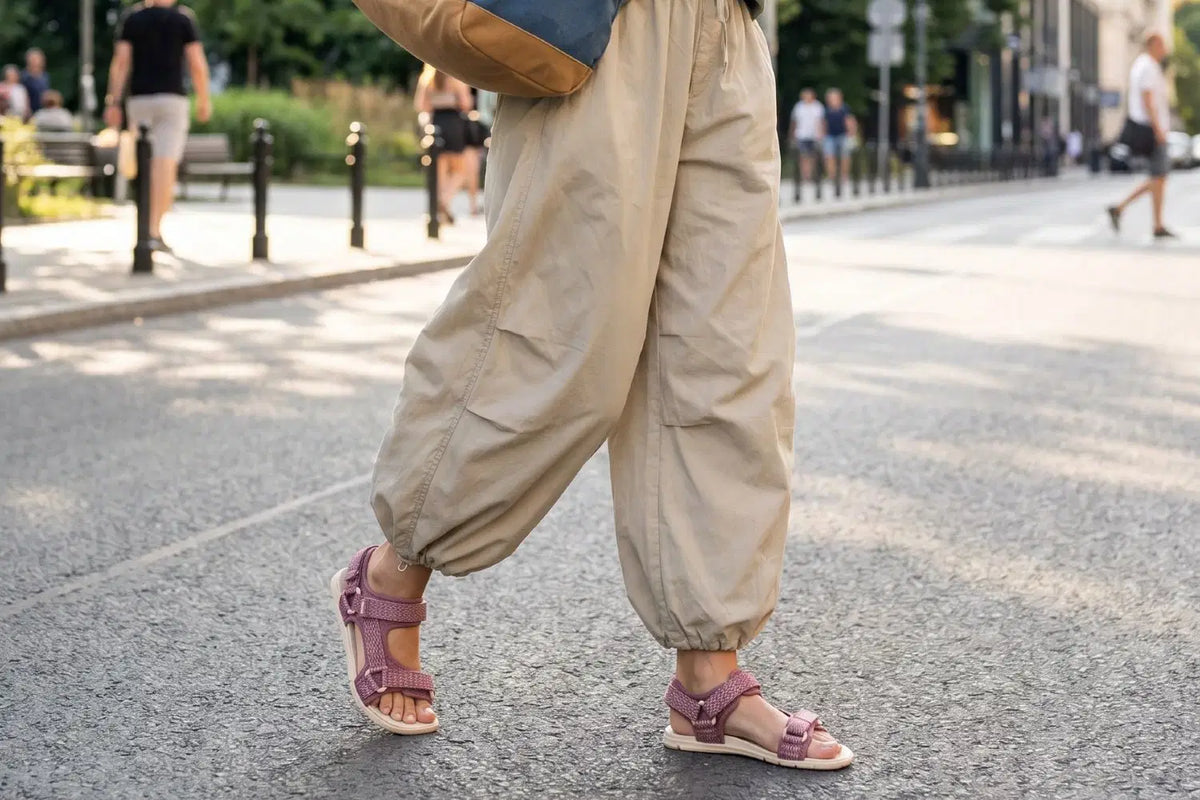 Barefoot Sandals Be Lenka Flow - Dusty Rose - BarefootHub - UK Barefoot Shoes
