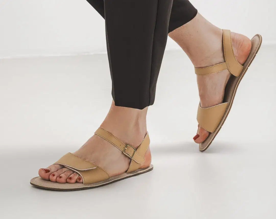 Barefoot Sandals Be Lenka Grace 2.0 - Beige - BarefootHub - UK Barefoot Shoes