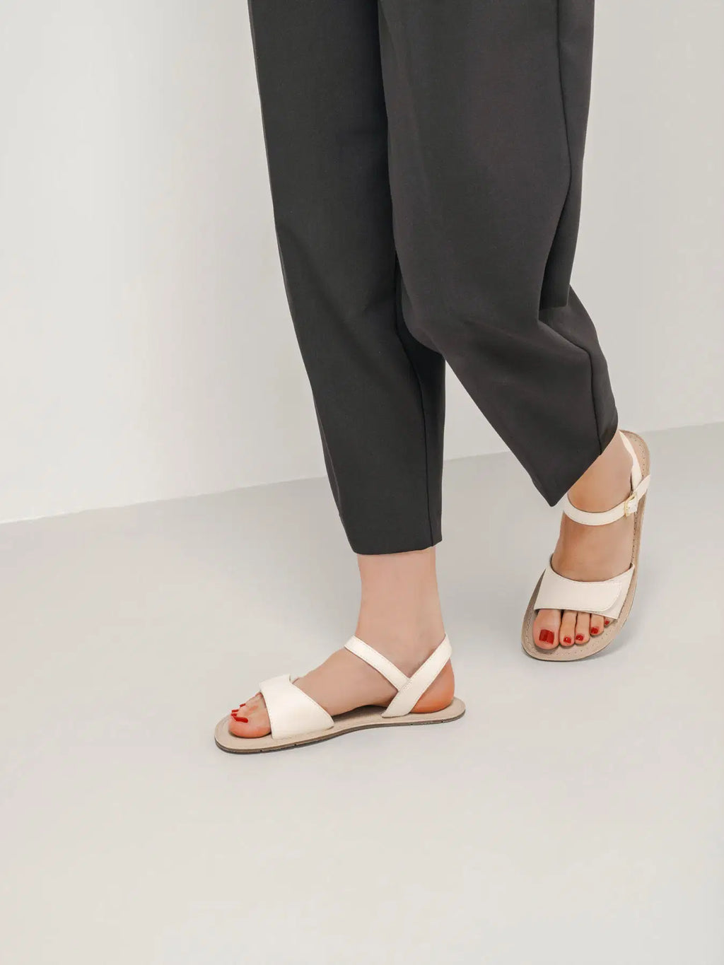 Barefoot Sandals Be Lenka Grace 2.0 - Ivory - BarefootHub - UK Barefoot Shoes