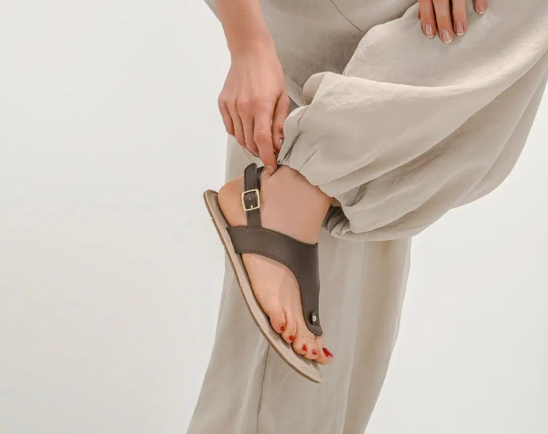 Barefoot Sandals - Be Lenka Promenade 2.0 - Dark Brown - BarefootHub - UK Barefoot Shoes