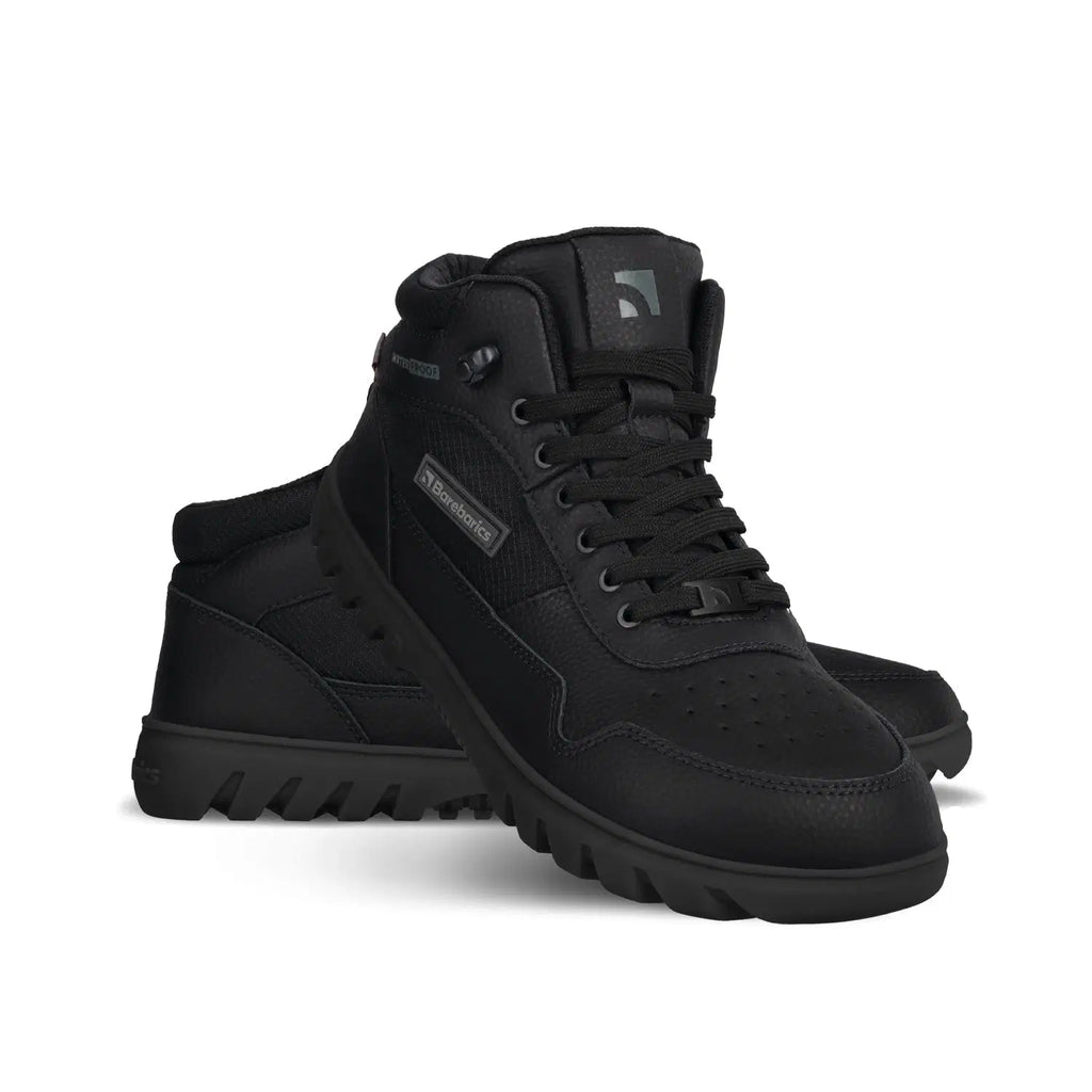 Barefoot Shoes Barebarics UrbanEdge - All Black - BarefootHub - UK Barefoot Shoes