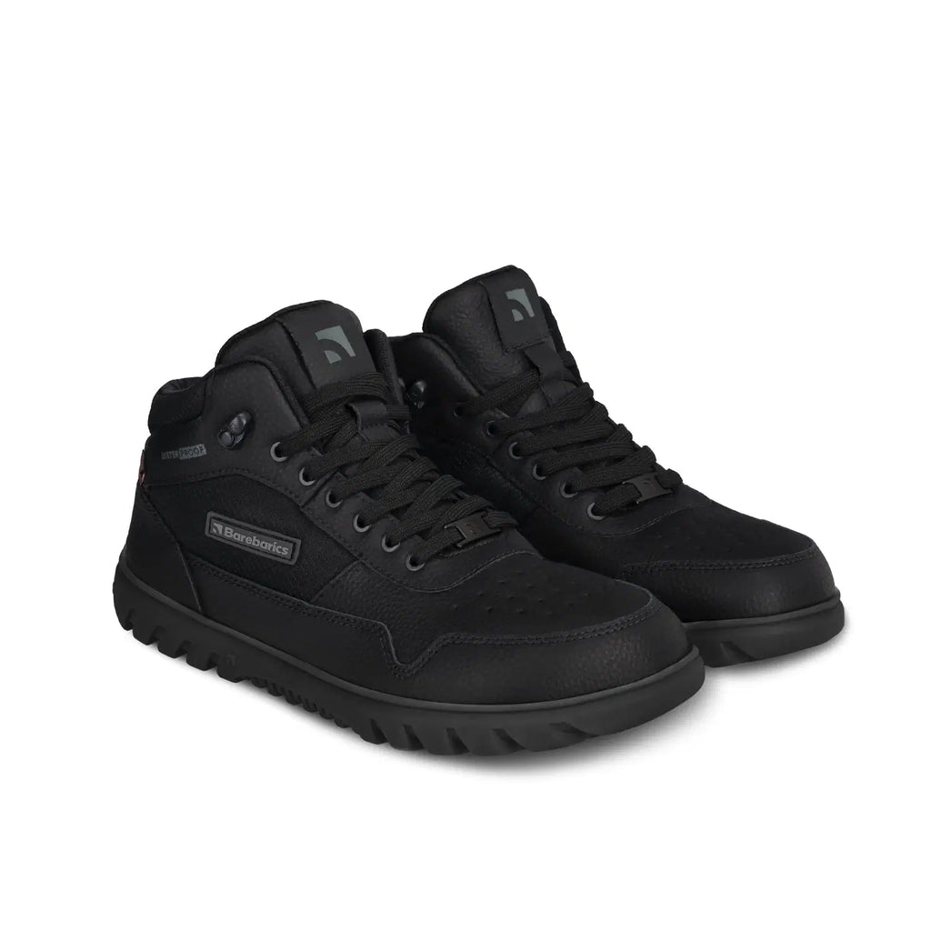 Barefoot Shoes Barebarics UrbanEdge - All Black - BarefootHub - UK Barefoot Shoes