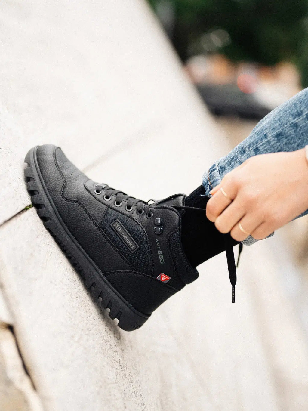 Barefoot Shoes Barebarics UrbanEdge - All Black - BarefootHub - UK Barefoot Shoes