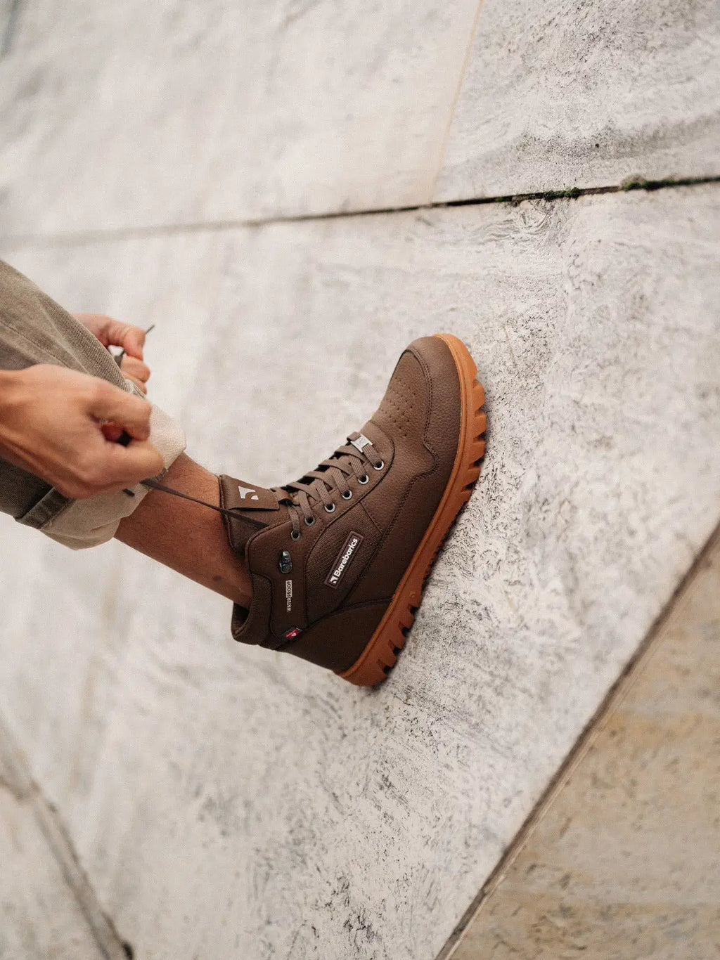 Barefoot Shoes Barebarics UrbanEdge - Dark Brown - BarefootHub - UK Barefoot Shoes