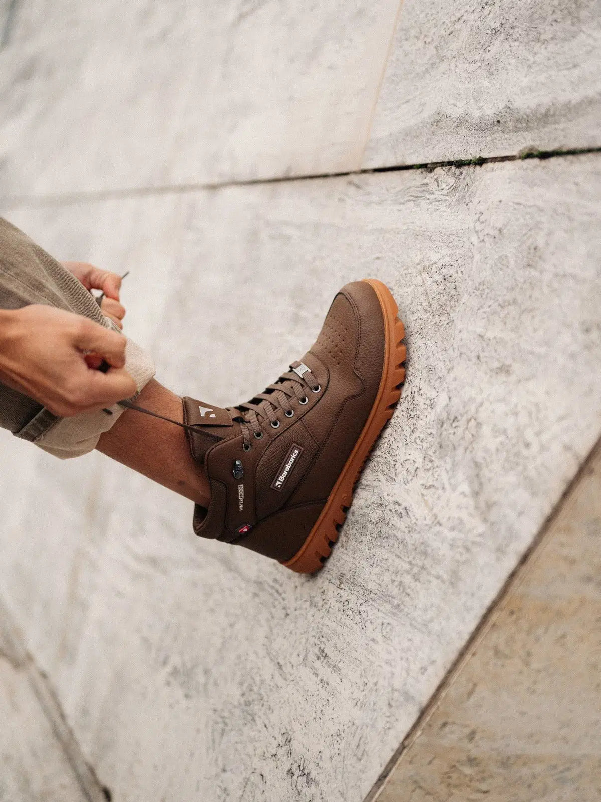 Barefoot Shoes Barebarics UrbanEdge - Dark Brown - BarefootHub - UK Barefoot Shoes
