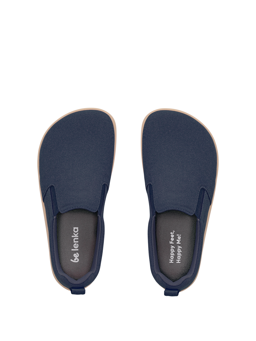 Kinder Barfuß Slip-on Schuhe Be Lenka Aura Preschool - Navy