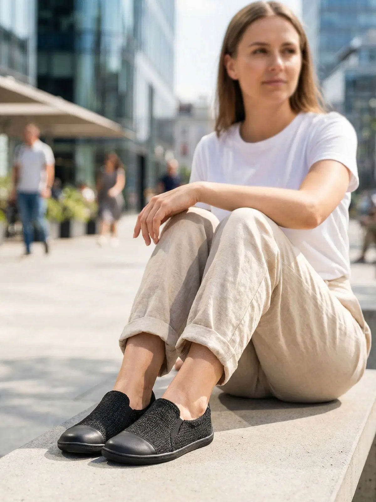 Barfuß-Slipper Be Lenka Breeze - All Black