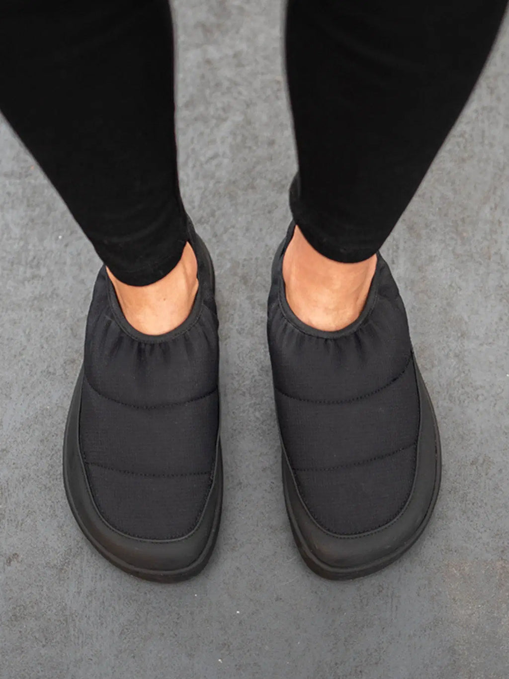 Barfuß Slipper Be Lenka Nimbus - All Black
