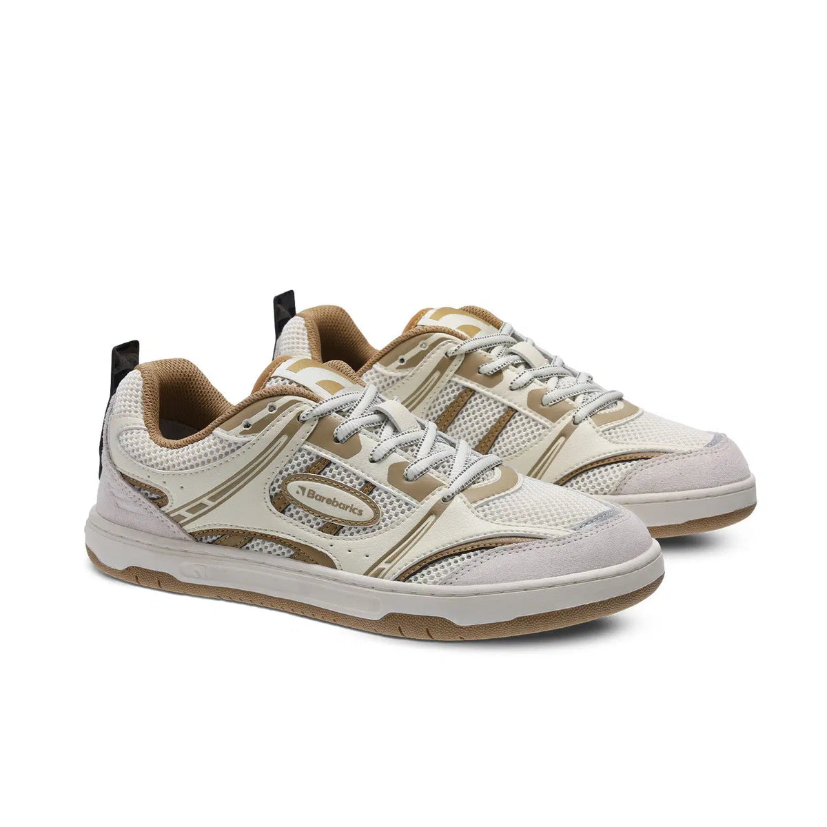 Barefoot Sneakers Barebarics Dropsta - Beige - BarefootHub - UK Barefoot Shoes