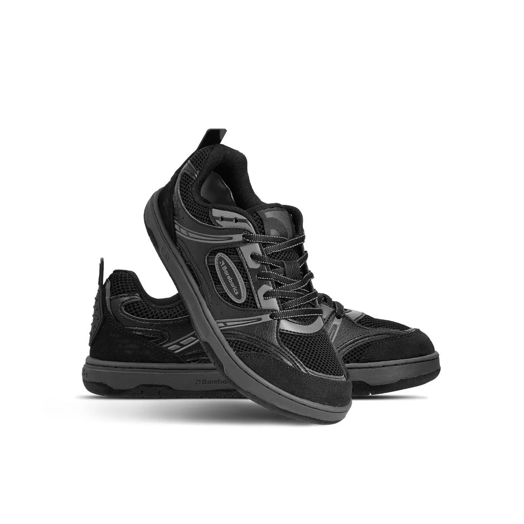Barefoot Sneakers Barebarics Dropsta - Black - BarefootHub - UK Barefoot Shoes