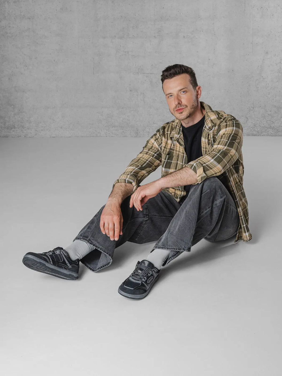 Barefoot Sneakers Barebarics Dropsta - Black - BarefootHub - UK Barefoot Shoes