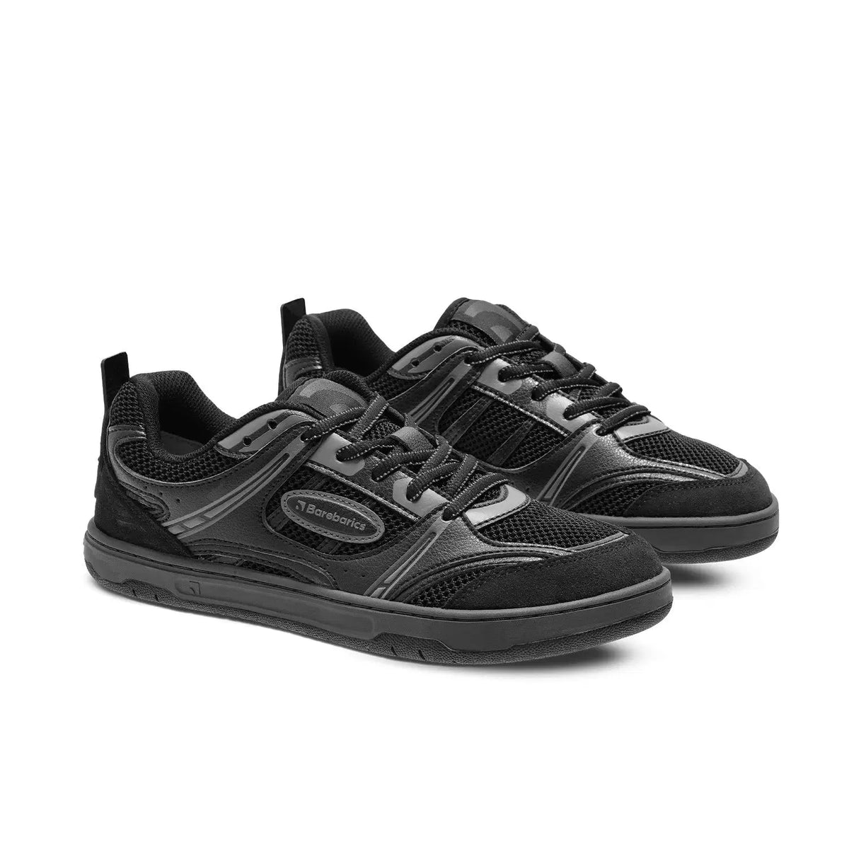 Barefoot Sneakers Barebarics Dropsta - Black - BarefootHub - UK Barefoot Shoes