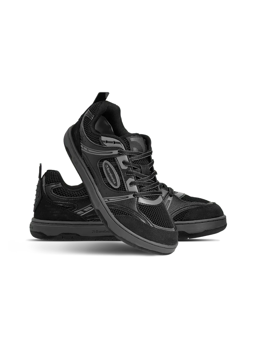 Barefoot Sneakers Barebarics Dropsta - Black - BarefootHub - UK Barefoot Shoes
