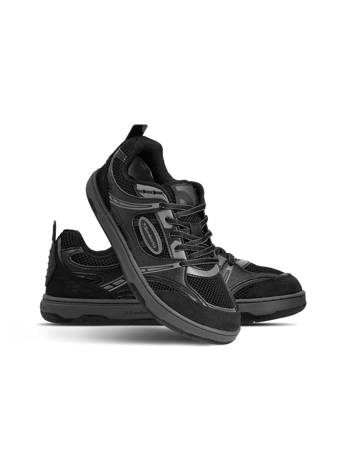 Barefoot Sneakers Barebarics Dropsta - Black - BarefootHub - UK Barefoot Shoes