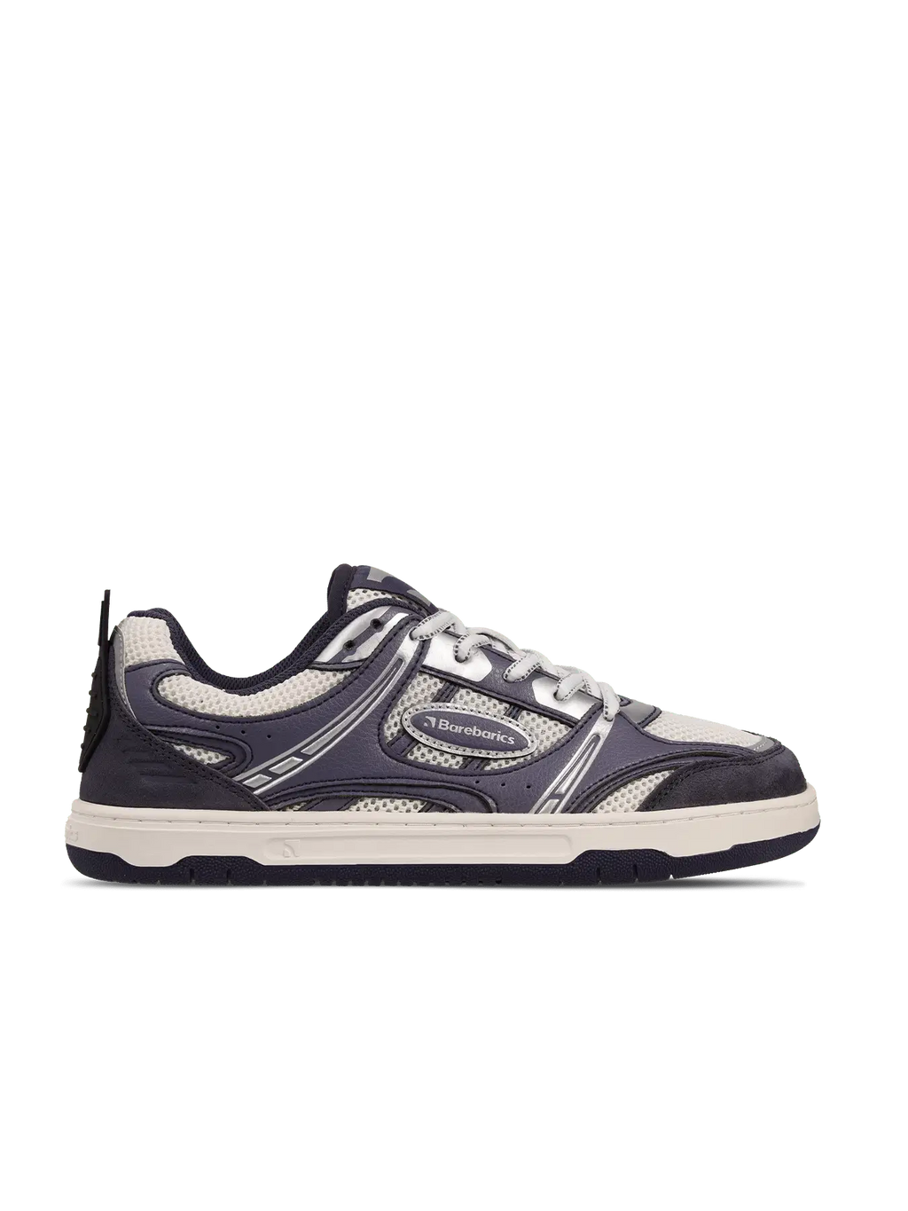 Barefoot Sneakers Barebarics Dropsta - Blue & Silver - BarefootHub - UK Barefoot Shoes