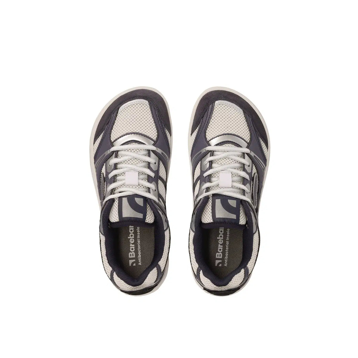 Barefoot Sneakers Barebarics Dropsta - Blue & Silver - BarefootHub - UK Barefoot Shoes