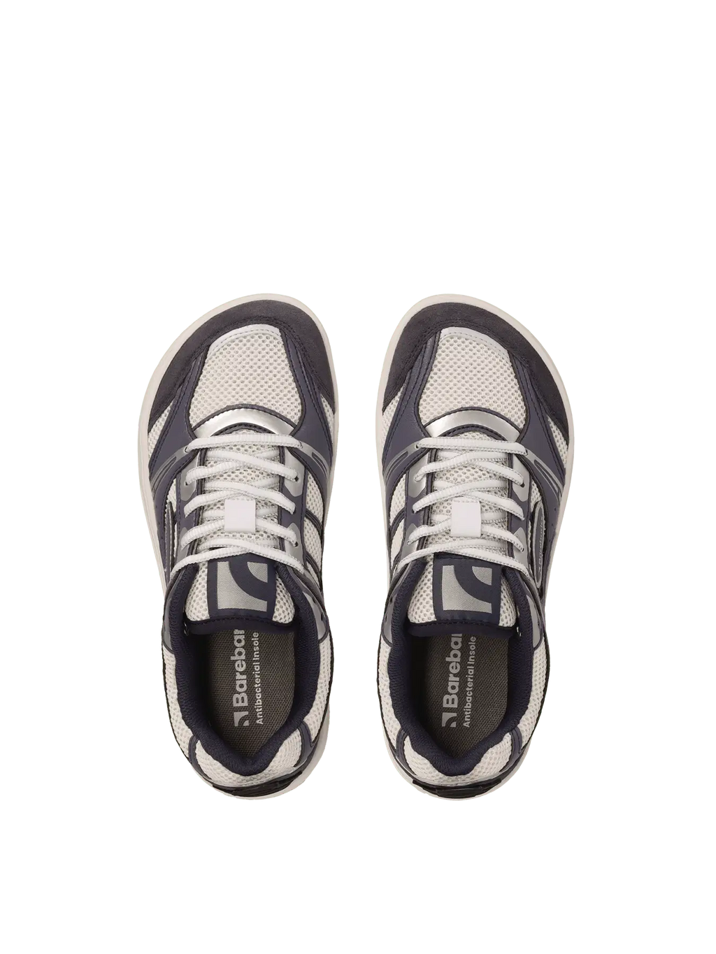 Barefoot Sneakers Barebarics Dropsta - Blue & Silver - BarefootHub - UK Barefoot Shoes