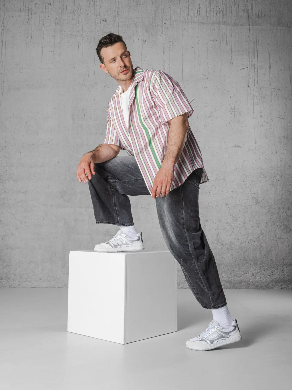 Barefoot Sneakers Barebarics Dropsta - Silver & White - BarefootHub - UK Barefoot Shoes