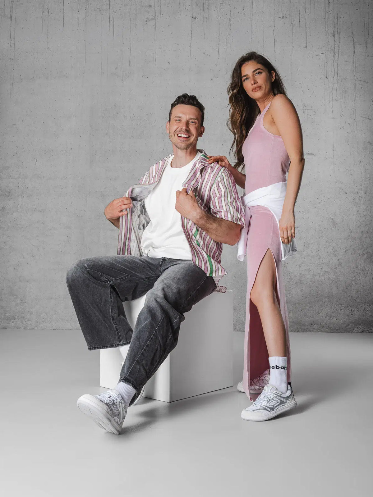 Barefoot Sneakers Barebarics Dropsta - Silver & White - BarefootHub - UK Barefoot Shoes