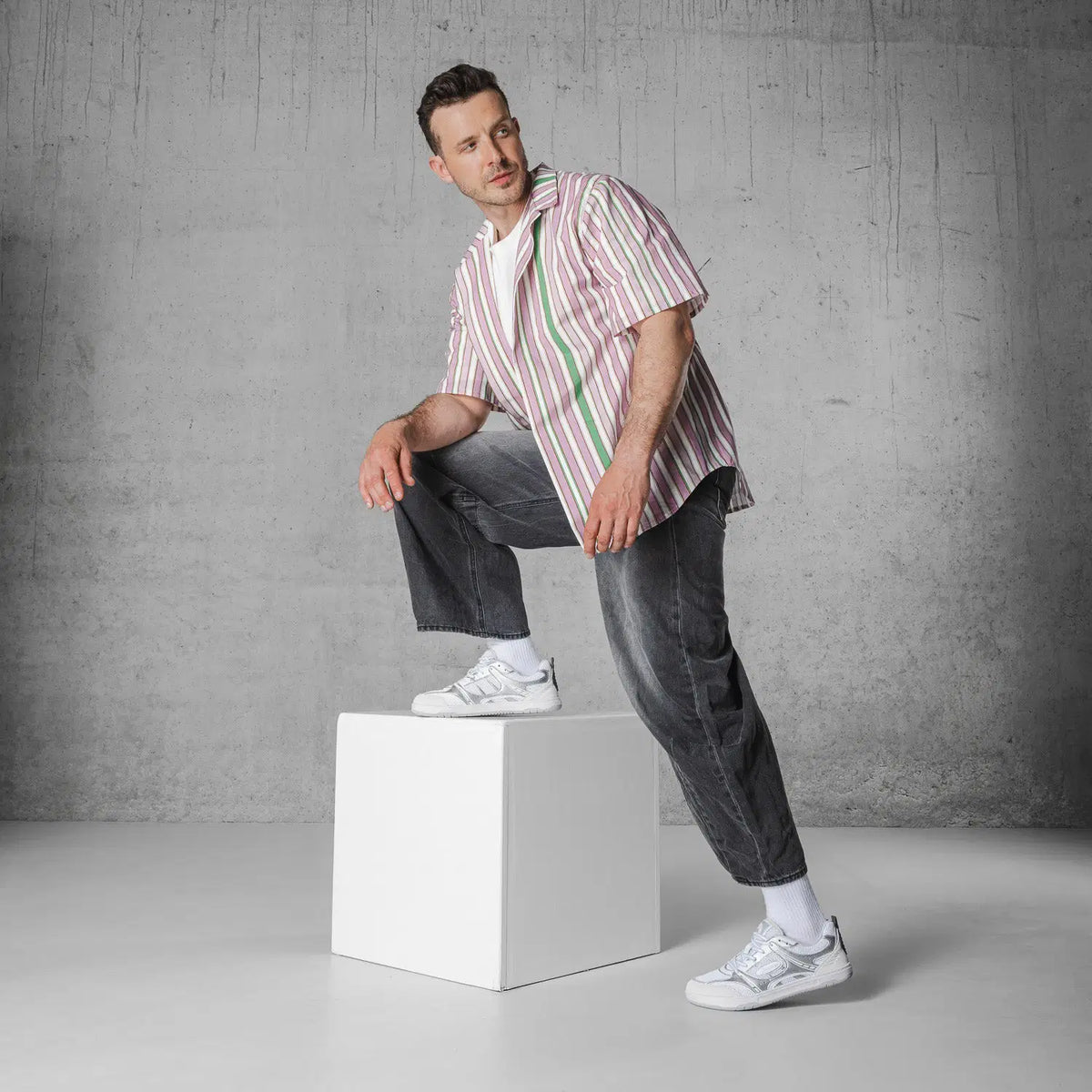 Barefoot Sneakers Barebarics Dropsta - Silver & White - BarefootHub - UK Barefoot Shoes
