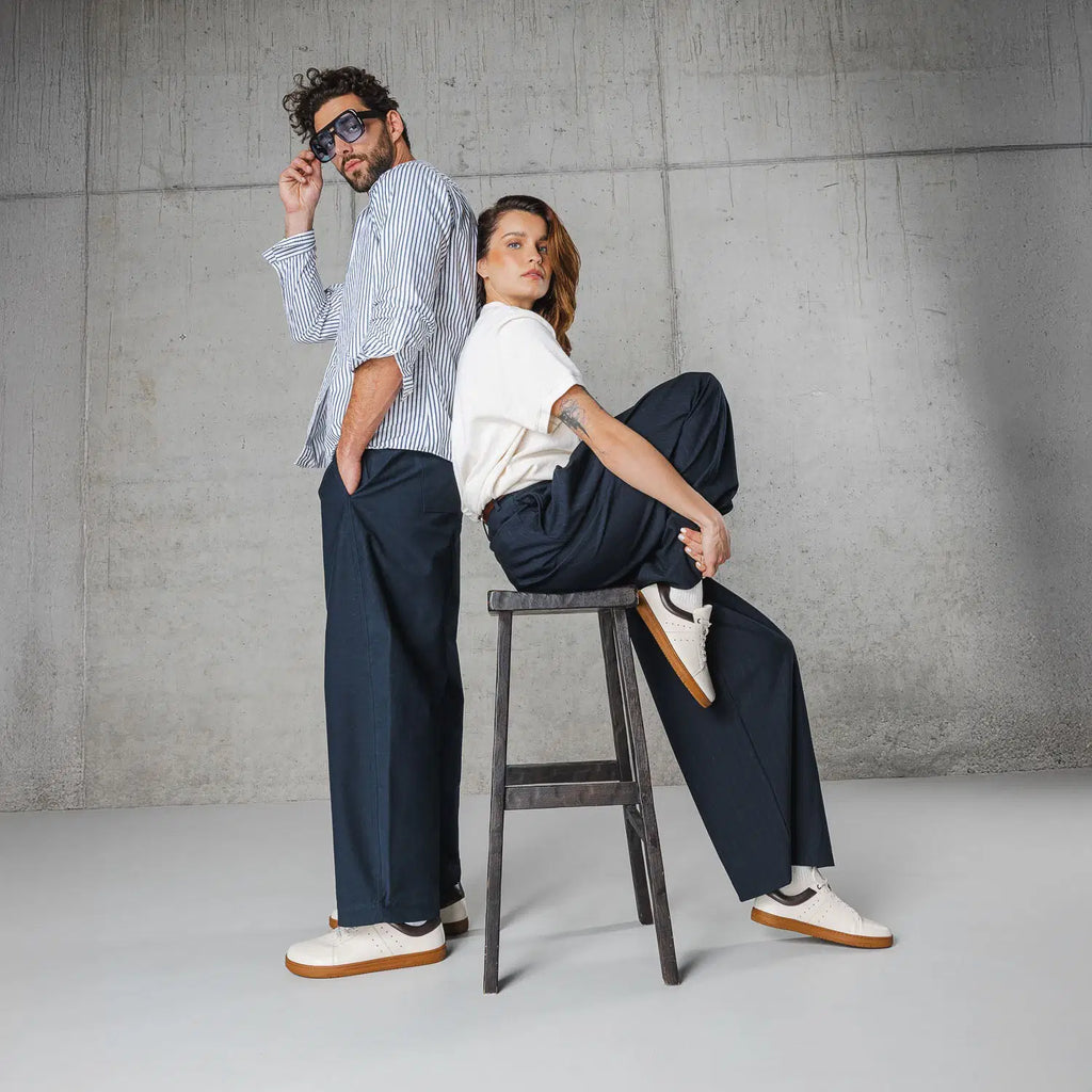 Barefoot Sneakers Barebarics Enigma - Ivory - BarefootHub - UK Barefoot Shoes