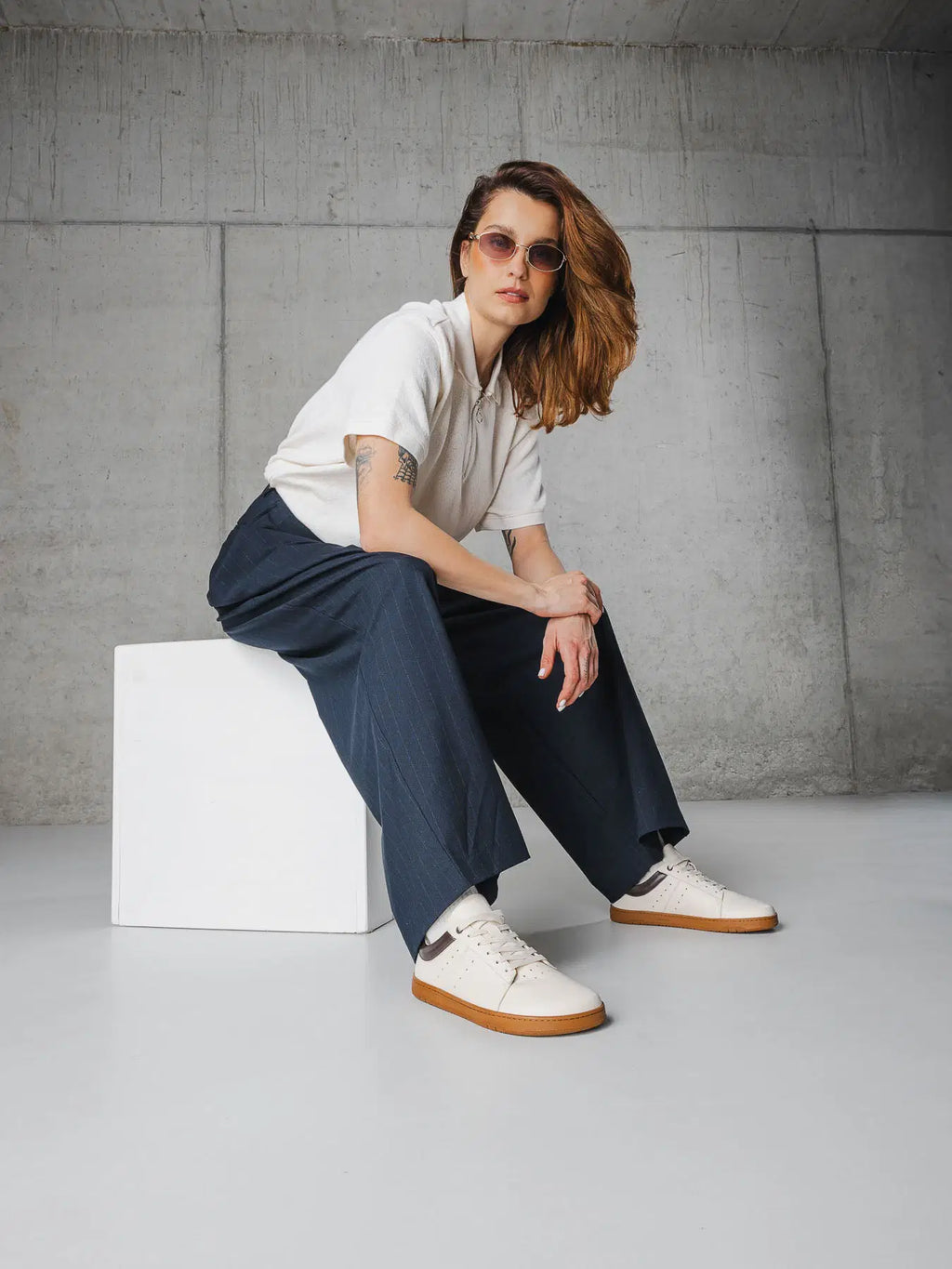 Barefoot Sneakers Barebarics Enigma - Ivory - BarefootHub - UK Barefoot Shoes