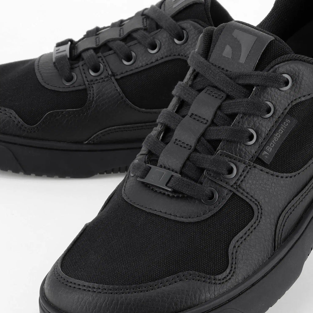 Barefoot Sneakers Barebarics Zing - Black - BarefootHub - UK Barefoot Shoes
